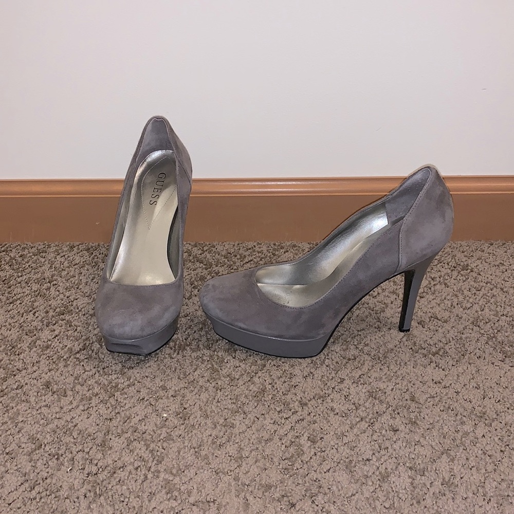 Guess platform heels